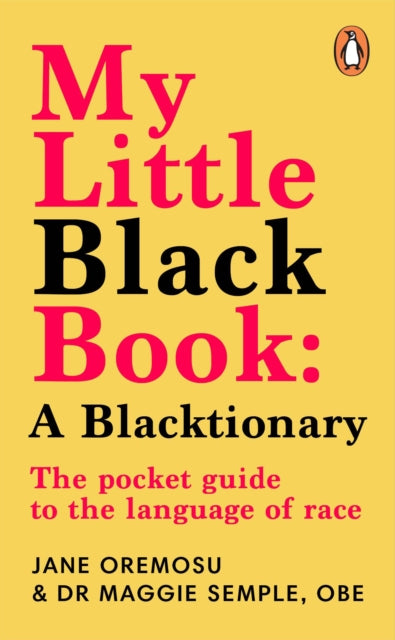 My Little Black Book: A Blacktionary : The pocket guide to the language of race by Maggie Semple.