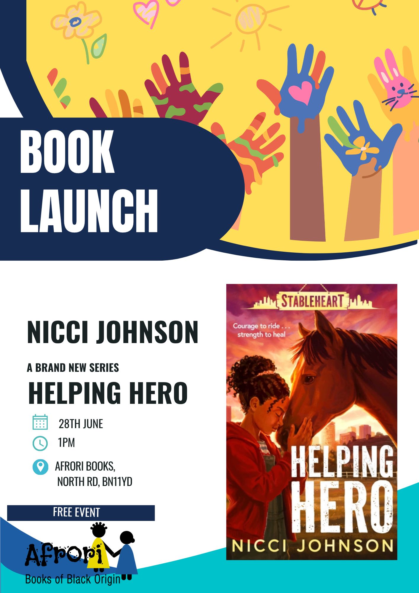 Book Launch with Nicci Johnson