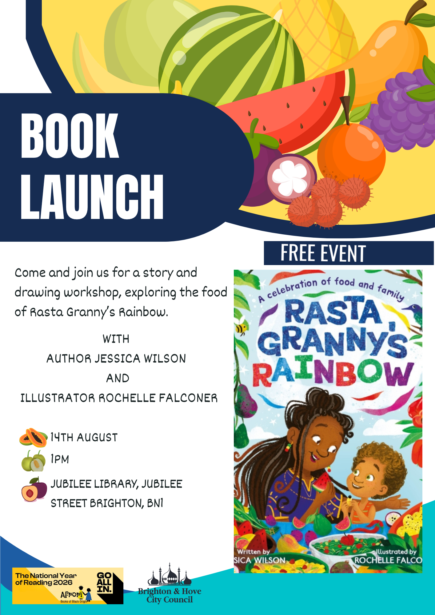 Children's story and Illustration workshop with Rochelle and Jessica