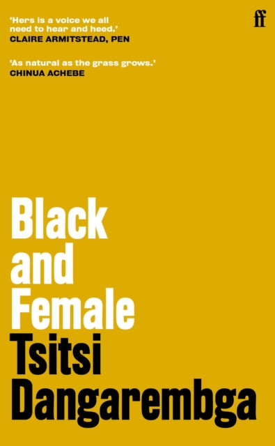 Black and Female by Tsitsi Dangarembga - Afrori Books LTD