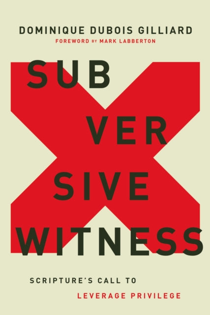 Subversive Witness by Dominique DuBois Gilliard - Afrori Books LTD