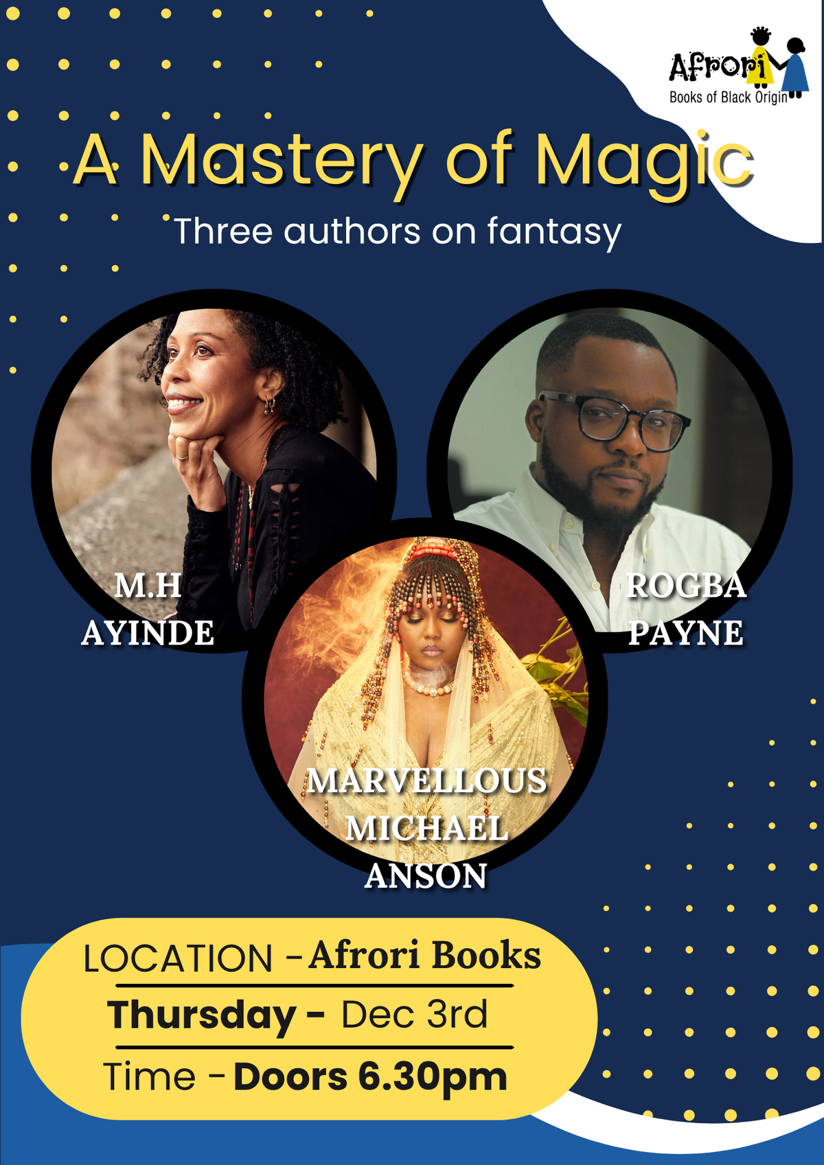 A Mastery of Magic: Three authors on fantasy