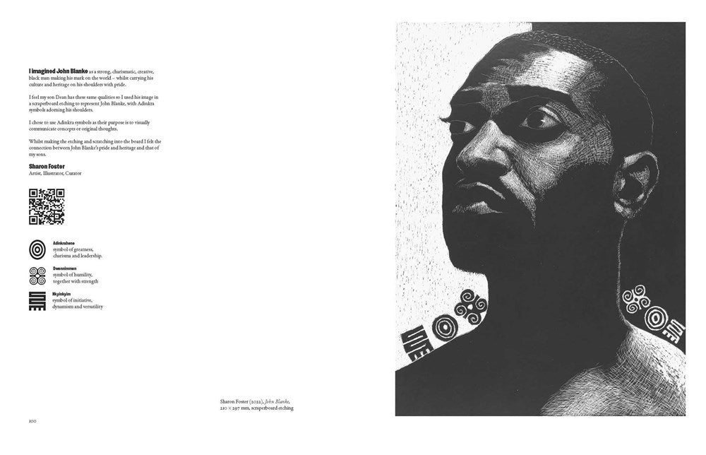 Who is John Blanke? : Artists and Historians Reimagine the Black Tudor Trumpeter by Michael Ohajuru.