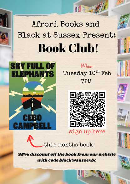 Black at Sussex Book Club - Afrori Books LTD