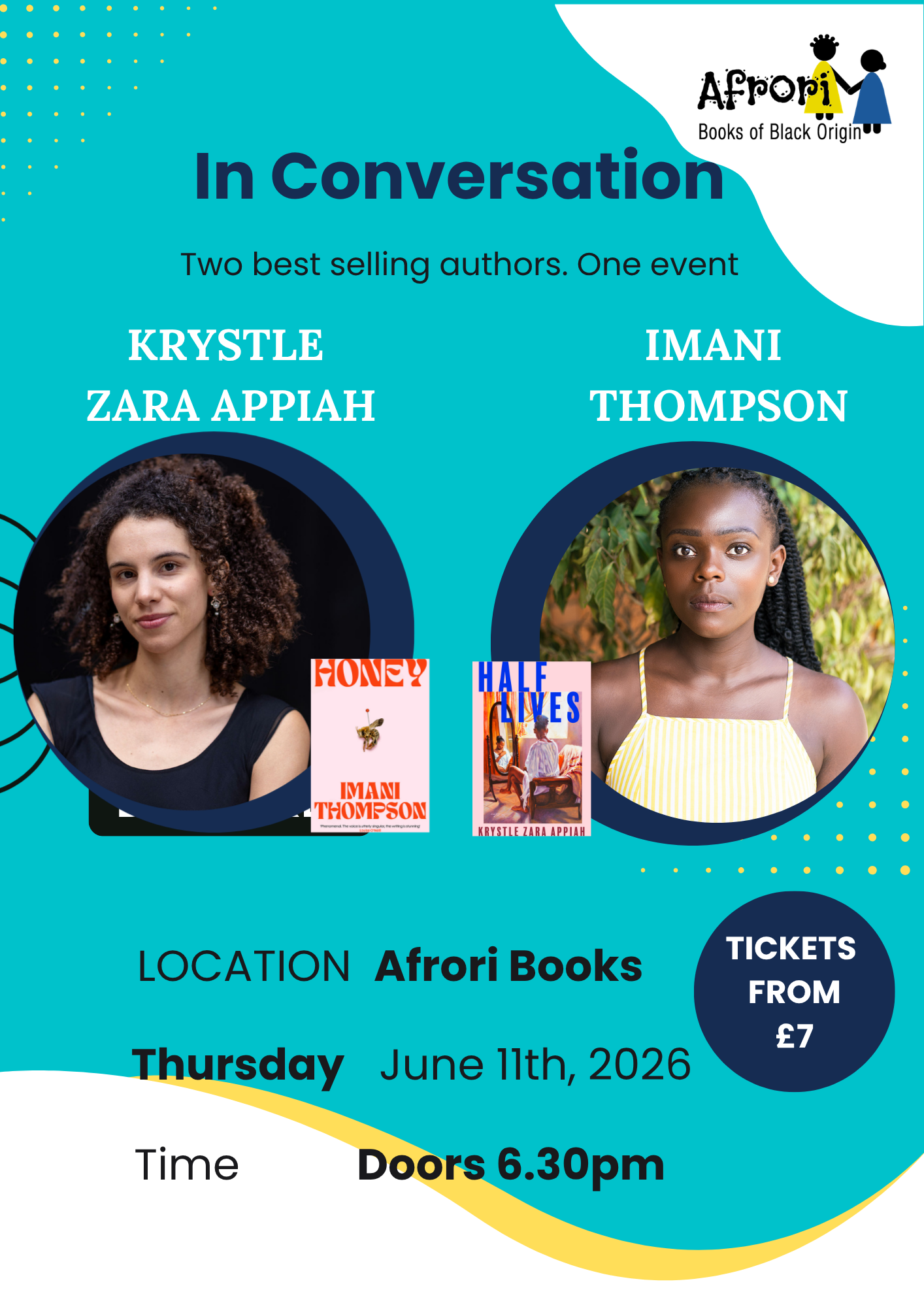 In Conversation: Imani Thompson and Krystle Zara Appiah - Afrori Books LTD