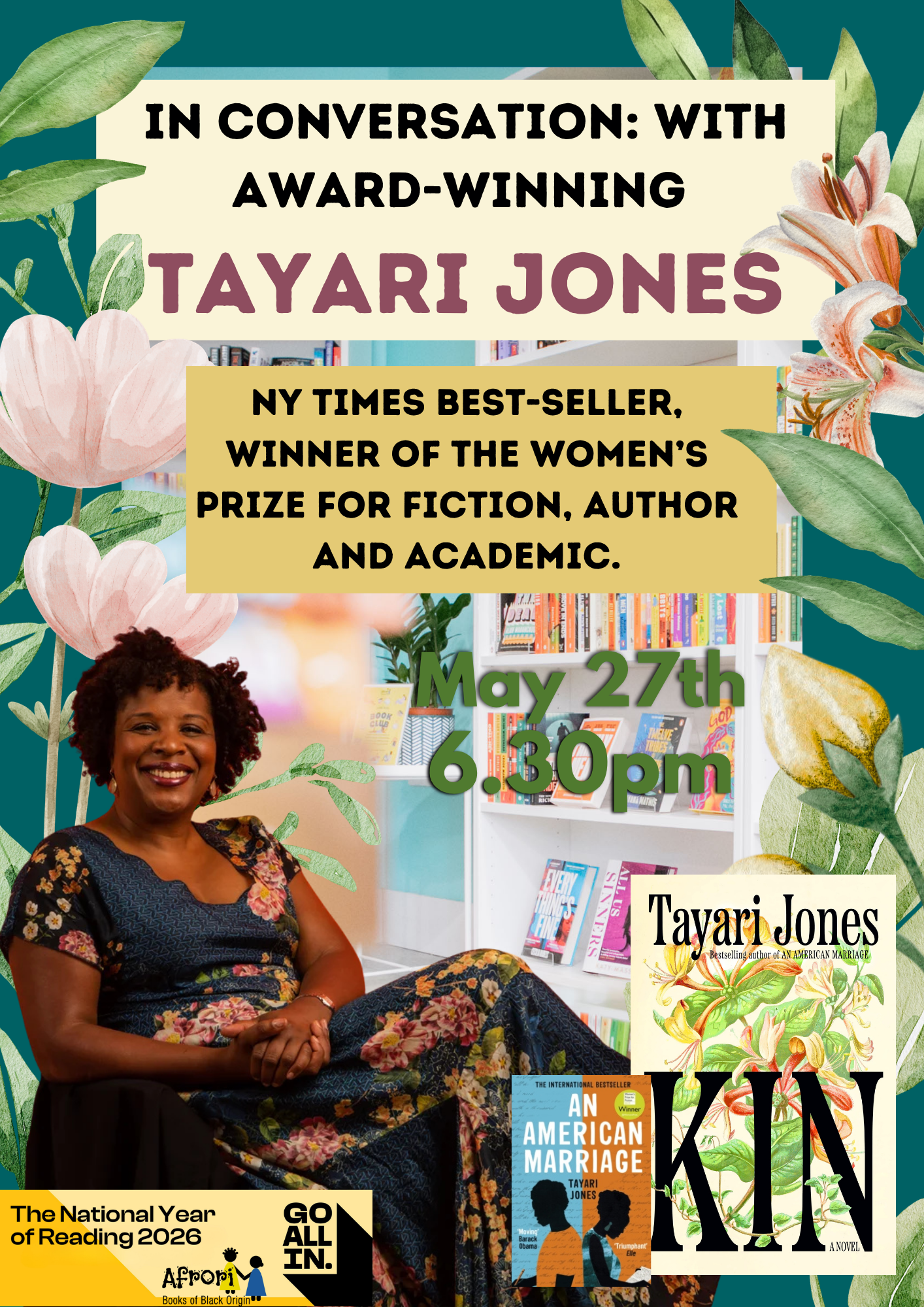 In Conversation: Women's prize winner: Tayari Jones