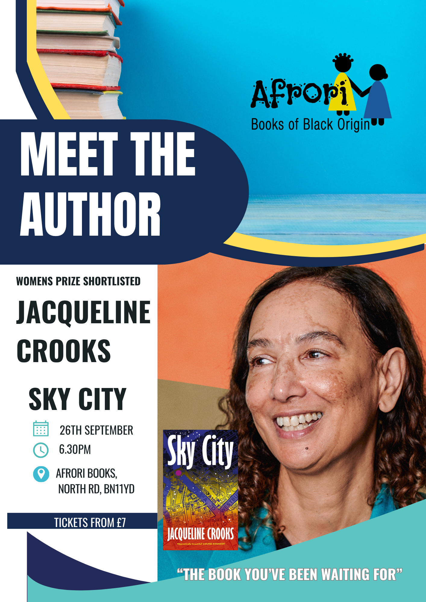 Book Club: Jacqueline Crooks In Conversation - Live Broadcast