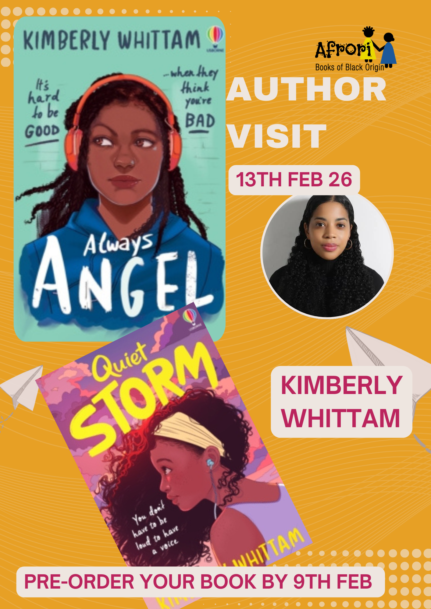 School Visit- Kimberly Whittam 13th Feb
